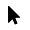 big black<br>cursor