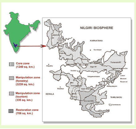 The Nilgiri Biosphere Reserve — Vikaspedia