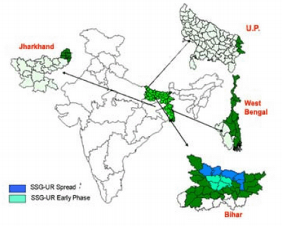 kala azar distribution in India
