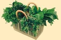 green leafy vegetables