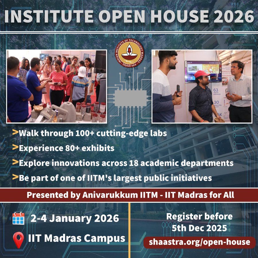 Institute Open House 2026 | Vikaspedia - English - Education