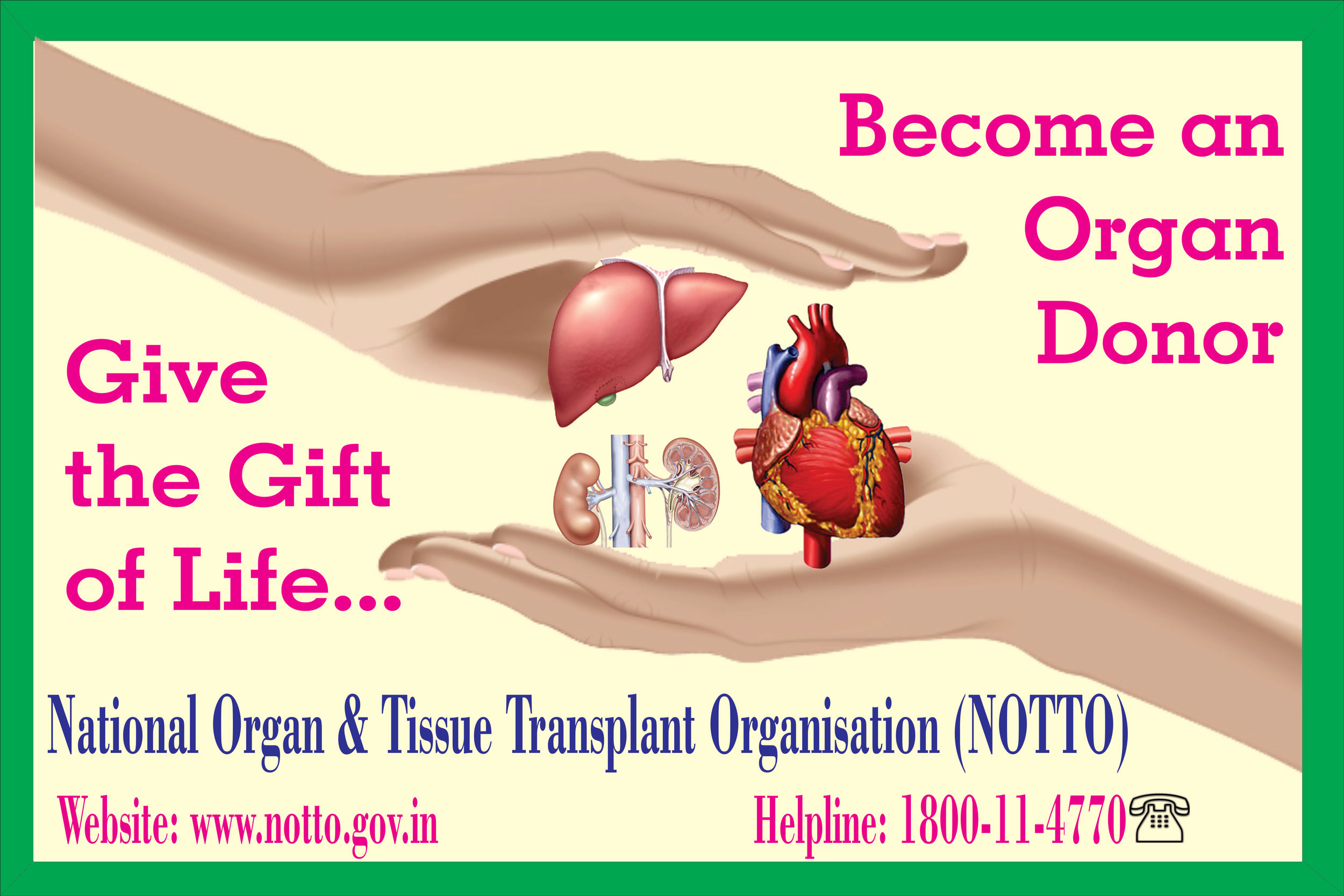 Need Of Organ Donation In India